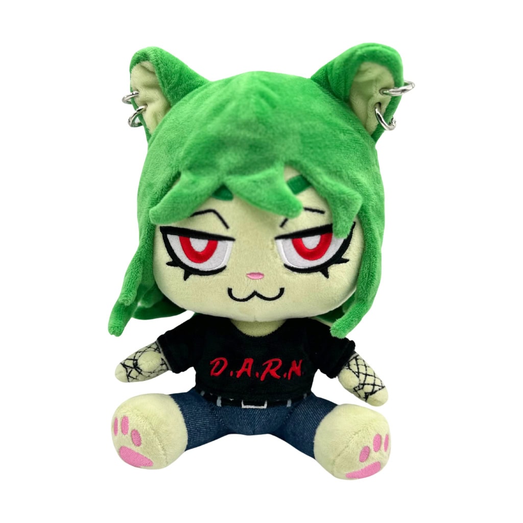 Ashley Loob Cartoon Cat Plushie